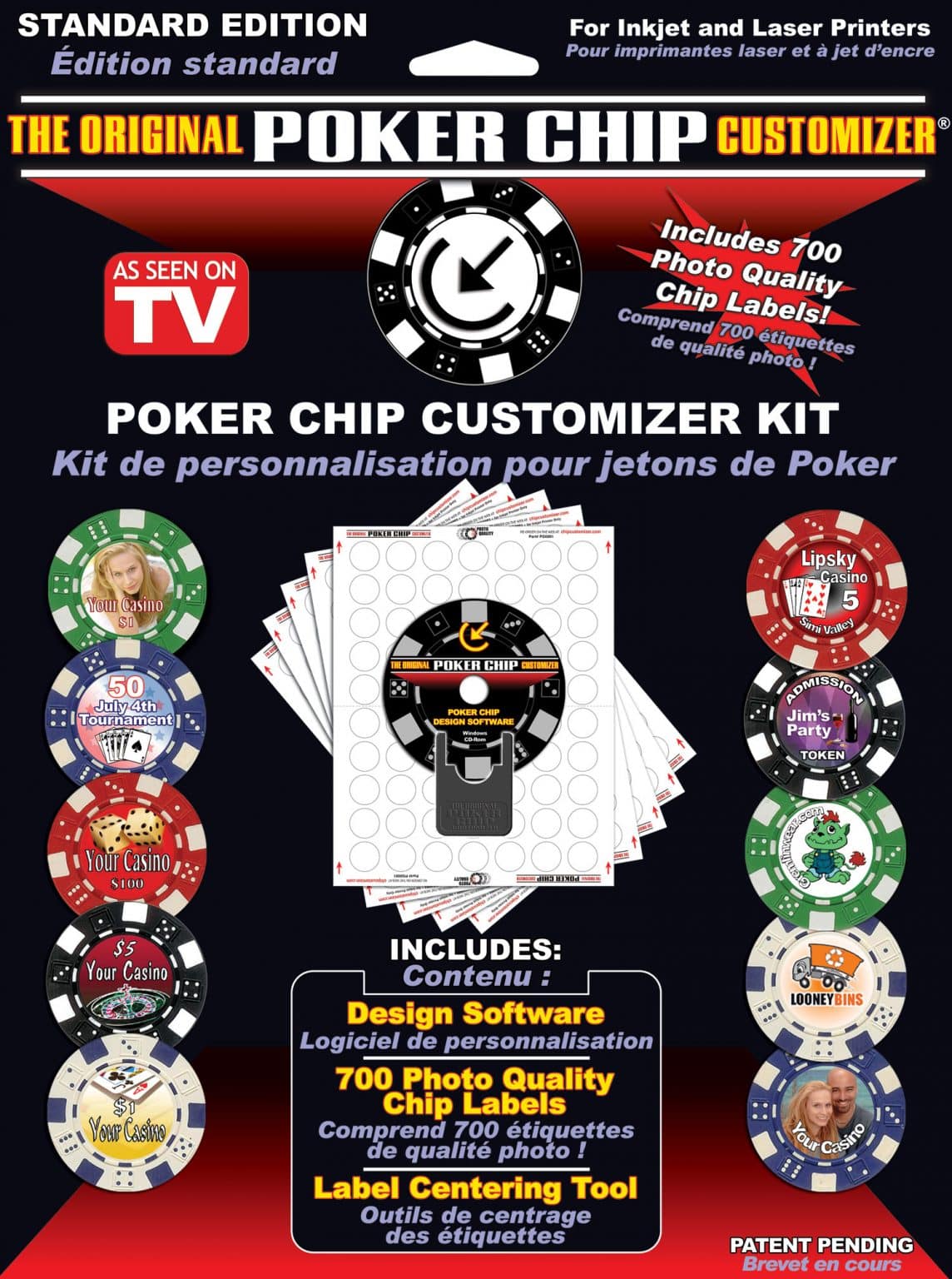 Original Poker Chip Customizer Pokerbutiken.se