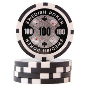 Swedish Poker Svart 100