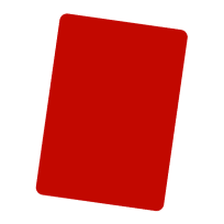 Cut card röd