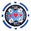 Casino Ace Blå 50 (25-pack)