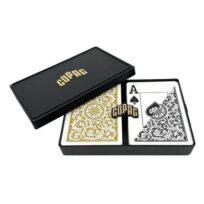 Copag Elite Jumbo Index (guld/svart) - 2-pack