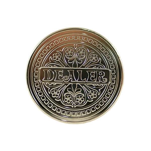 Delaer Button Silver