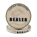 Lucky Dragon dealer button