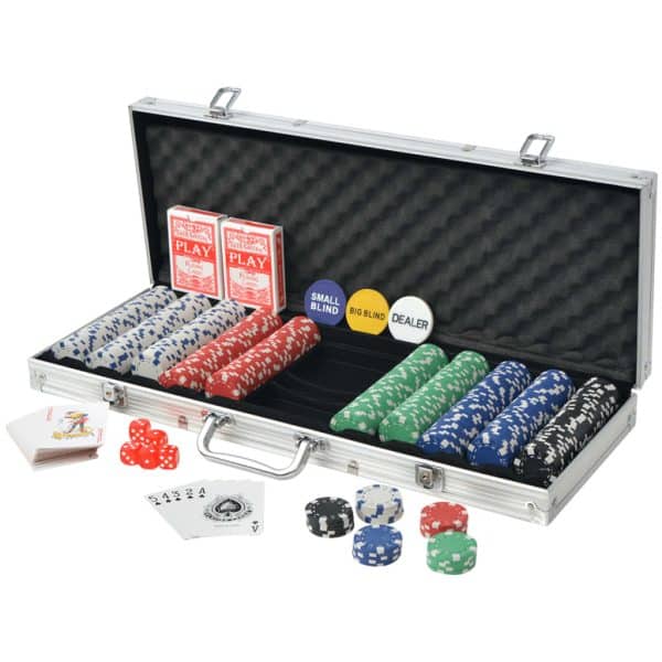 Pokerset: Dice 500 marker - Öppen